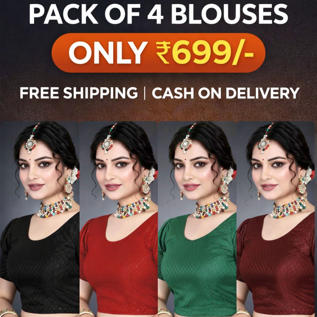 Pack Of 4 Latest Readymade collection Party Wear & Daily wear